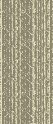 Roller blind for large window Tree trunks
