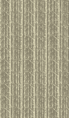 Roller blind for large window Tree trunks