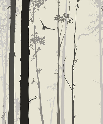Fabric roller blind Trees