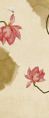 Modern roller blind Flowers