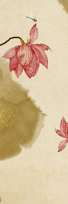 Modern roller blind Flowers