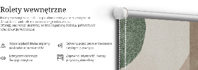 Modern roller blind Abstraction