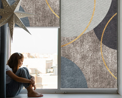 Modern roller blind Abstraction