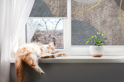 Modern roller blind Abstraction