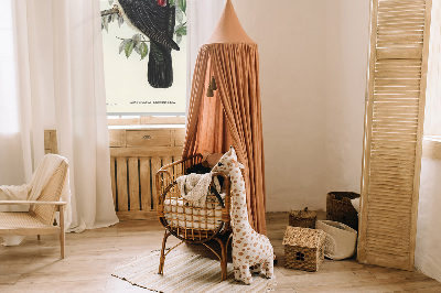 Roller blind for large window Birds on a branch