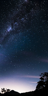 Fabric roller blind Starry sky