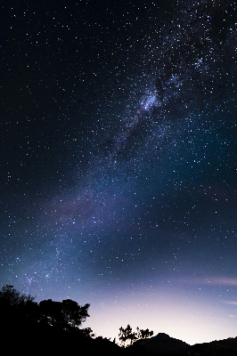 Fabric roller blind Starry sky