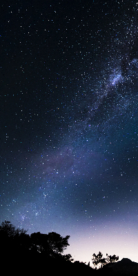 Fabric roller blind Starry sky