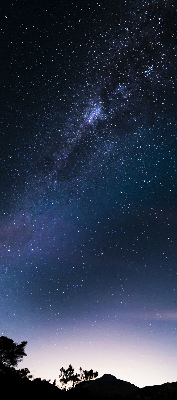 Fabric roller blind Starry sky
