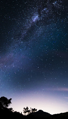 Fabric roller blind Starry sky