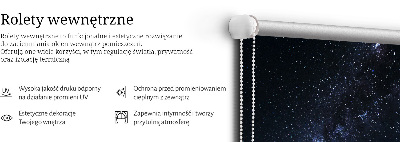 Fabric roller blind Starry sky