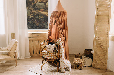 Modern roller blind Animals in the forest