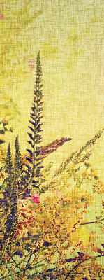 Roller blind for large window Plants