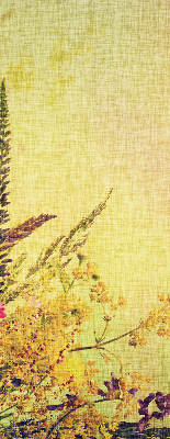 Roller blind for large window Plants