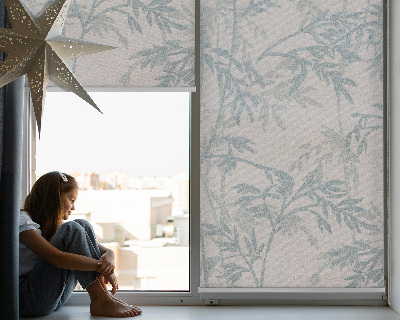 Modern roller blind Leaves