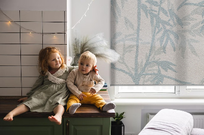 Modern roller blind Leaves