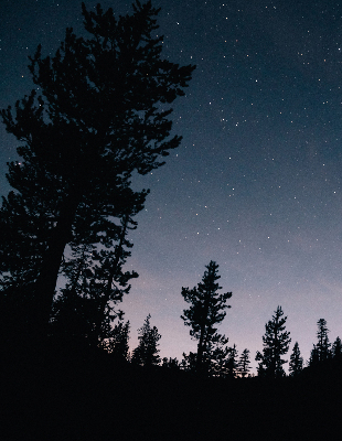 Roller blind for large window Starry sky