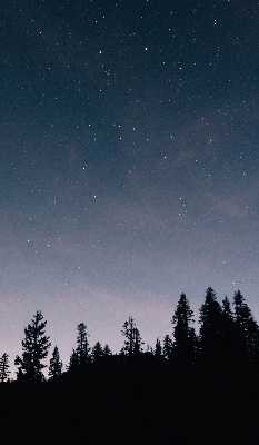 Roller blind for large window Starry sky