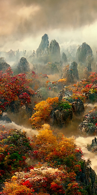 Roller blind for large window View from the top