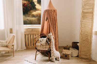 Roller blind for large window View from the top