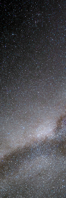 Fabric roller blind Milky Way