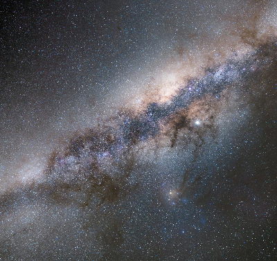 Fabric roller blind Milky Way