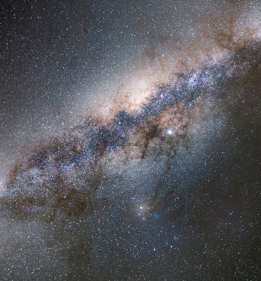 Fabric roller blind Milky Way