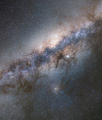 Fabric roller blind Milky Way