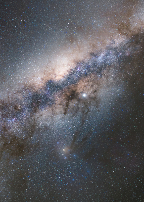 Fabric roller blind Milky Way