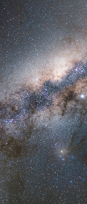 Fabric roller blind Milky Way