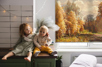 Roller blind for large window Joint