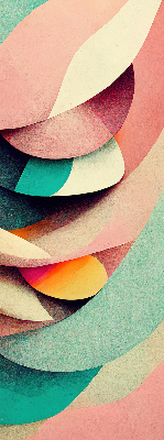 Modern roller blind Abstraction