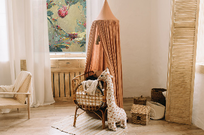 Roller blind for large window Meadow