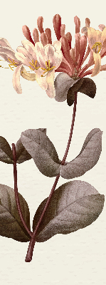 Roller blind for large window Falling flower