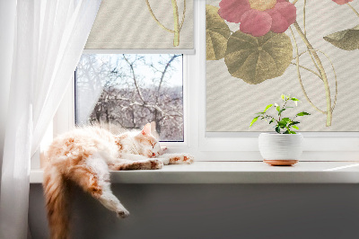 Modern roller blind Flower