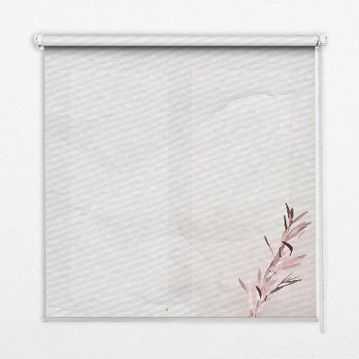 Roller blind for large window A crumpled piece of paper