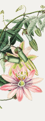 Fabric roller blind Pink flower