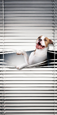 Fabric roller blind Dog