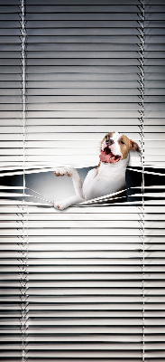 Fabric roller blind Dog