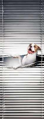 Fabric roller blind Dog
