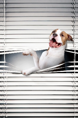 Fabric roller blind Dog