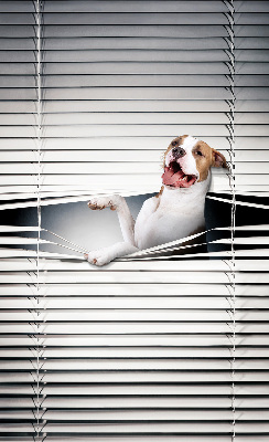 Fabric roller blind Dog