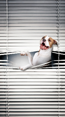 Fabric roller blind Dog