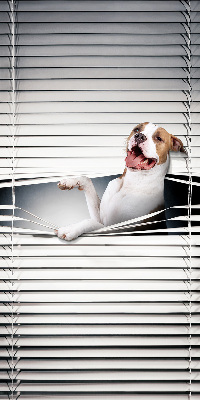 Fabric roller blind Dog