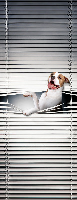 Fabric roller blind Dog