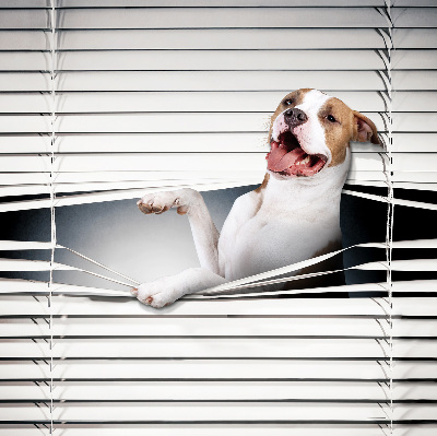 Fabric roller blind Dog