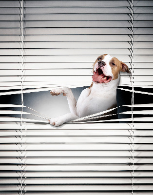 Fabric roller blind Dog