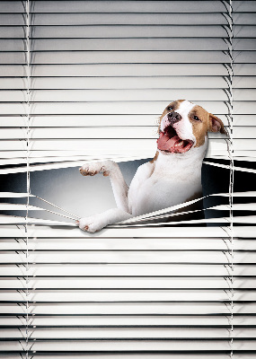 Fabric roller blind Dog
