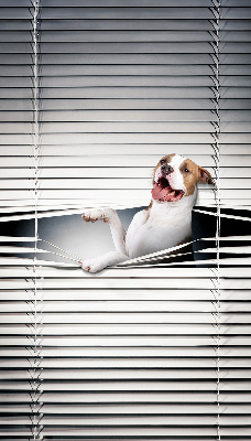 Fabric roller blind Dog