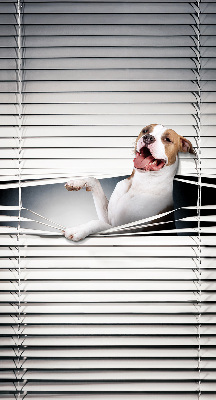 Fabric roller blind Dog